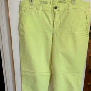 GAP Khakis, Size10, Lime color